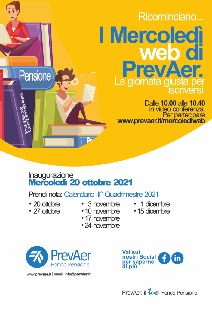 calendario mercoledi web 2021